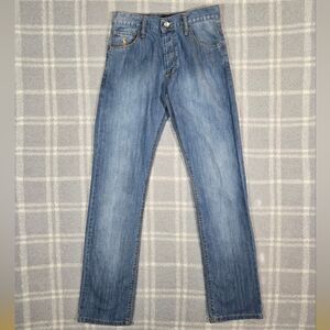 Vintage Polo Ralph Lauren Blue Denim Straight Leg Jeans 90s Y2K W32 L34